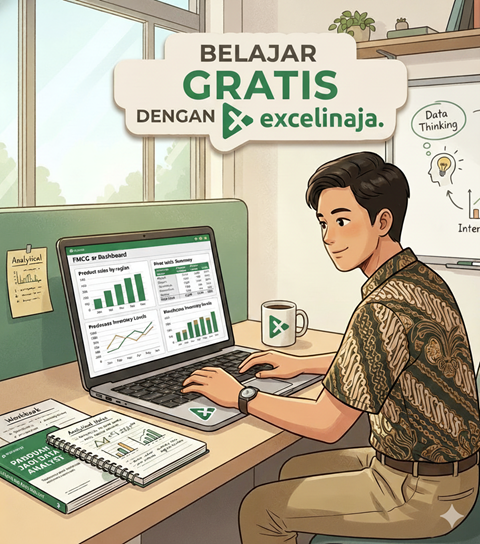 Belajar Gratis dengan Excelinaja